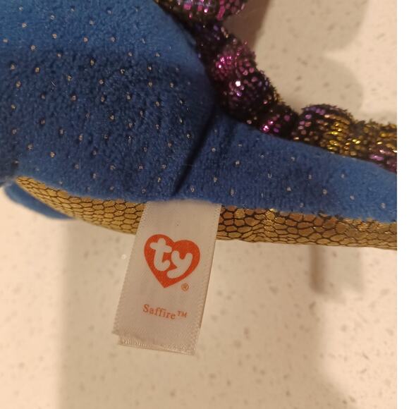 TY Beanie Boos Dragon Plush Cinder & Saffire - Picture 5 of 7